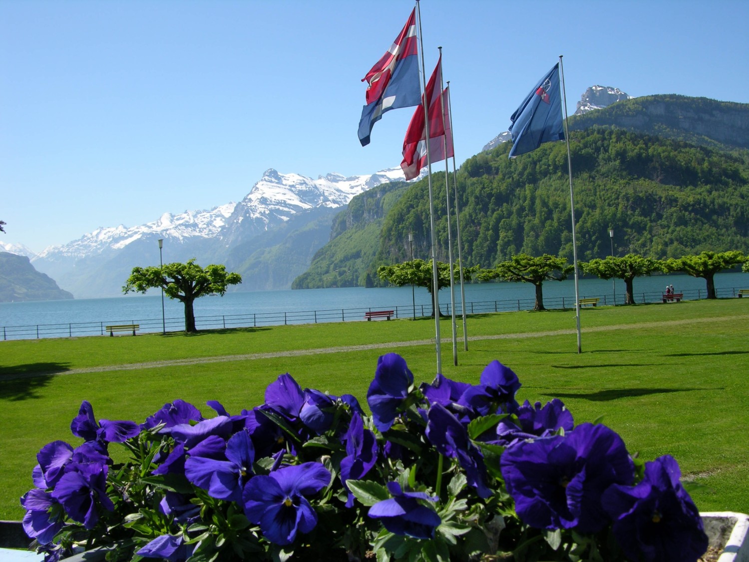 Auslandschweizerplatz bei Brunnen