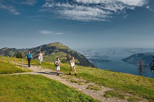 Tal- & Gipfeltour: Rigi Scheidegg - Rigi Kaltbad