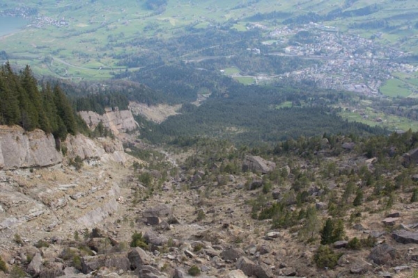 Schwyzer Höhenweg, 3. Etappe Goldau - Sattel