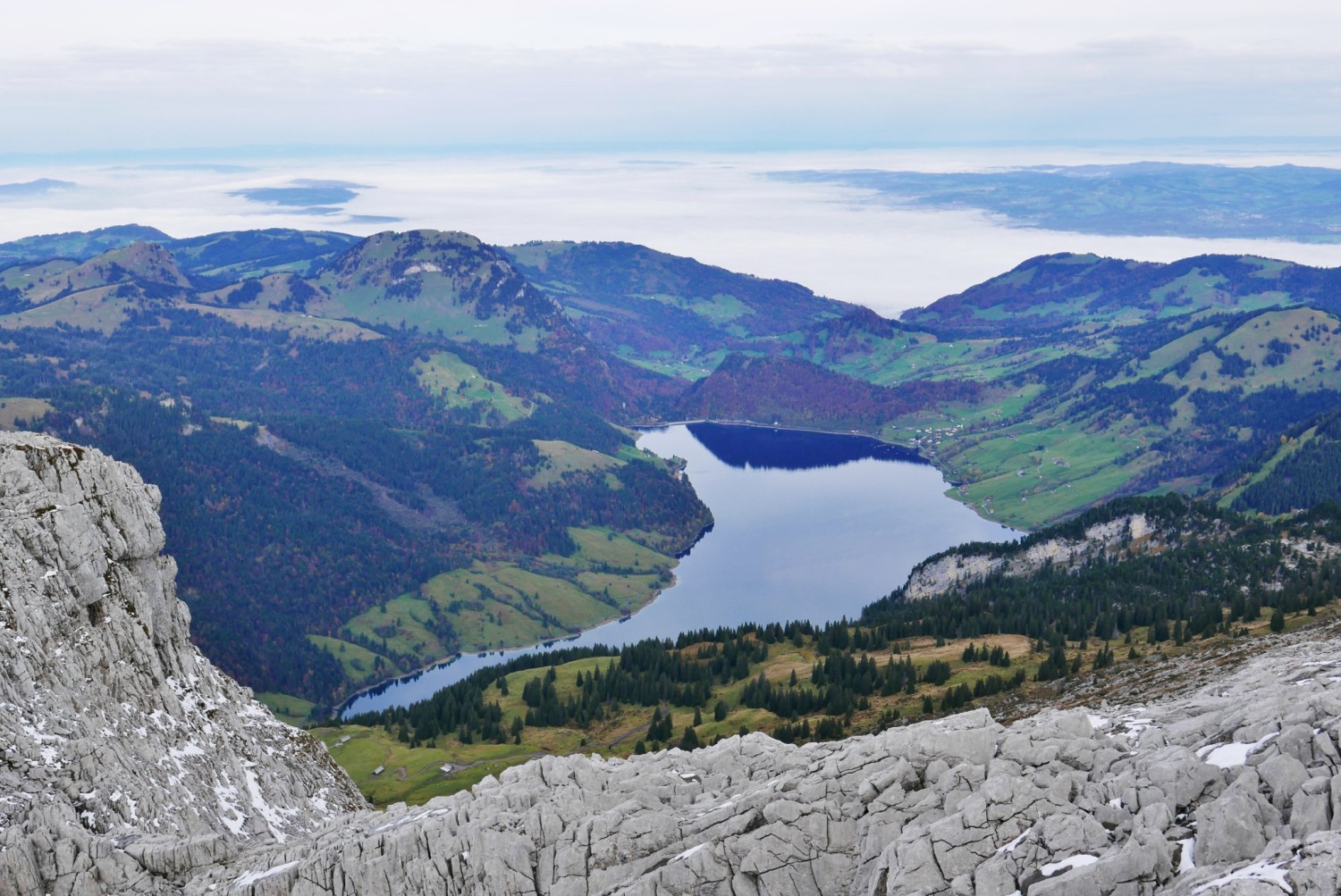 Das idyllische Wägital überzeugt mit traumhafter Landschaft