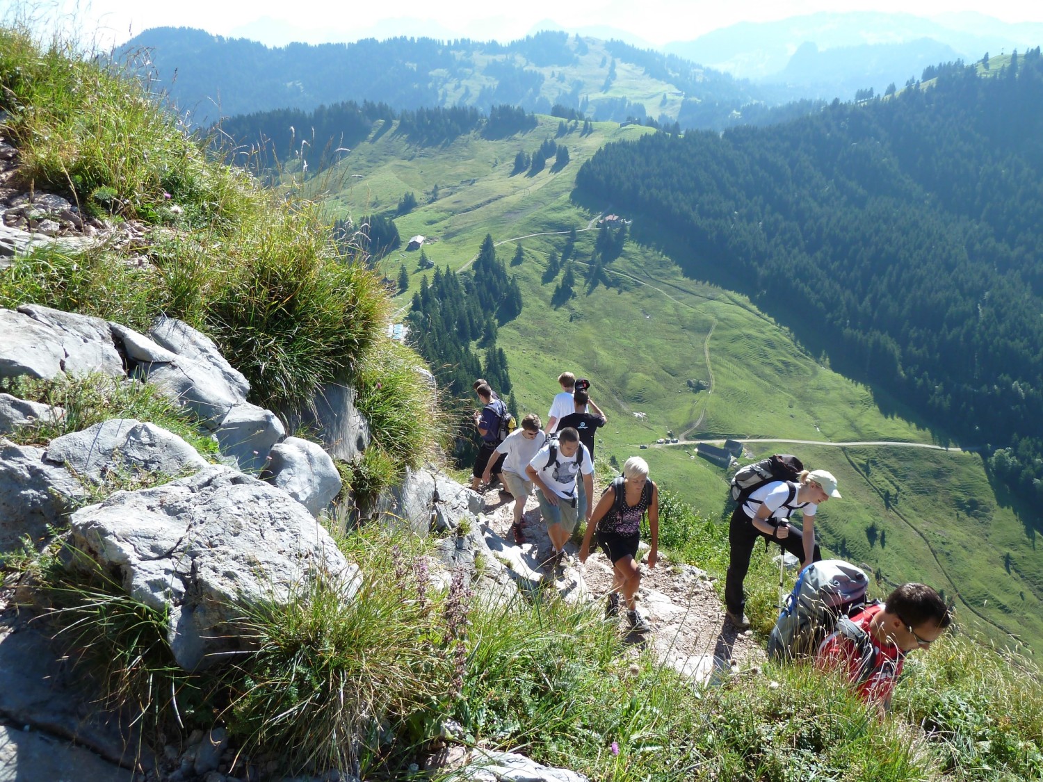 Der Schwyzer Hausberg ist gut besucht