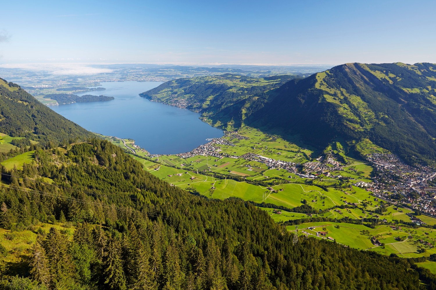 Aussicht Rigi-Scheidegg