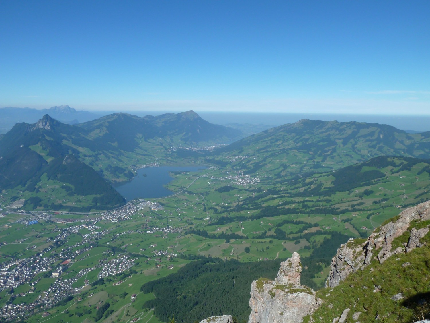 Die Aussicht vom grossen Mythen sucht ihresgleichen