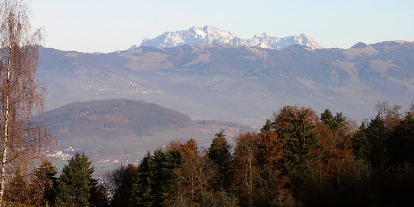 Fantastische Aussicht bis zum Säntis