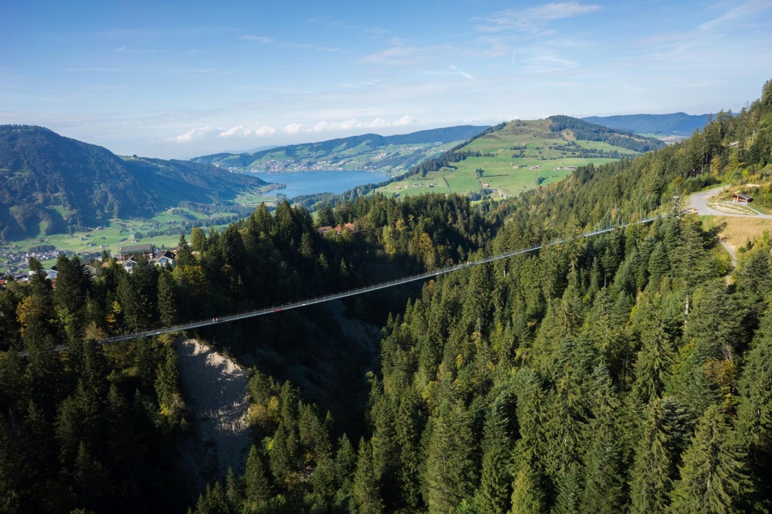 Blick auf den Ägerisee